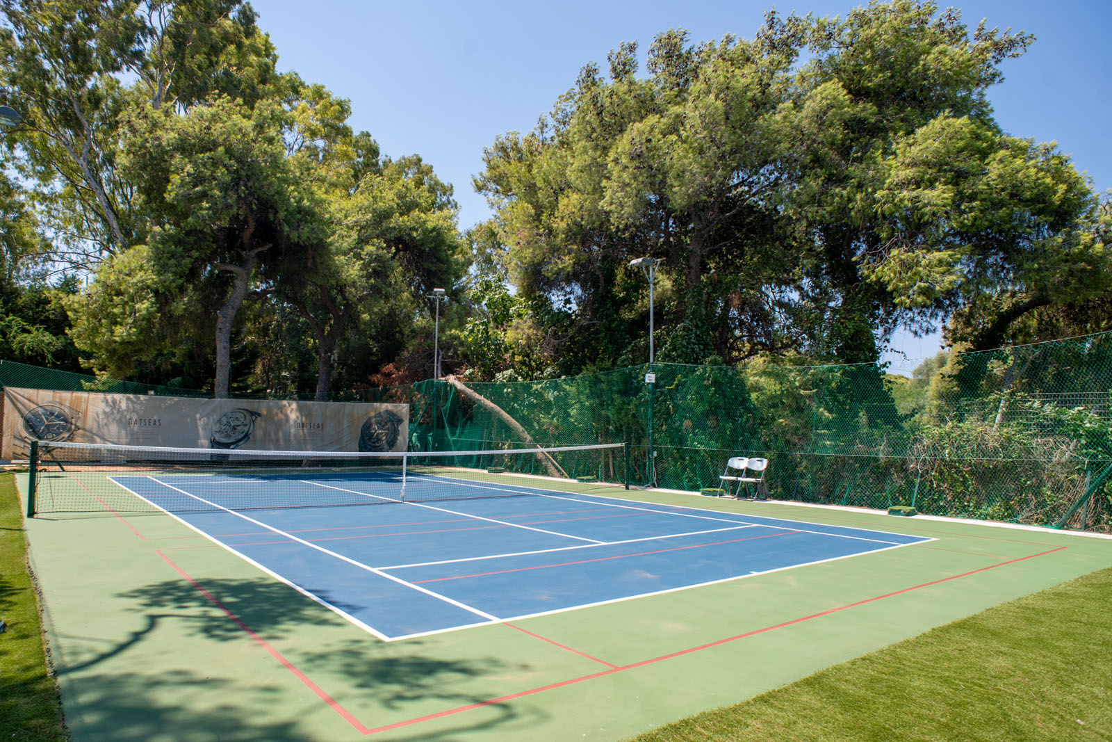 Junior tennis training